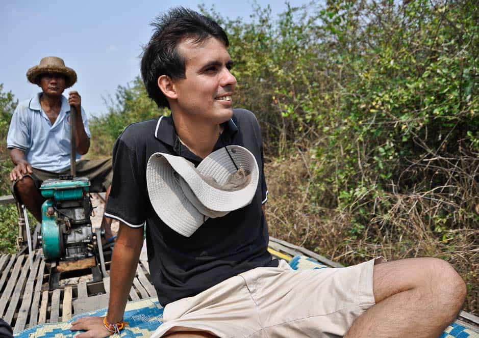 tren de bambú, Battambang, Camboya tren de bambú, Battambang, Camboya