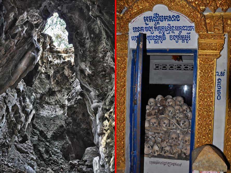 Recuerdos del genocidio, Battambang, Camboya Recuerdos del genocidio, Battambang, Camboya