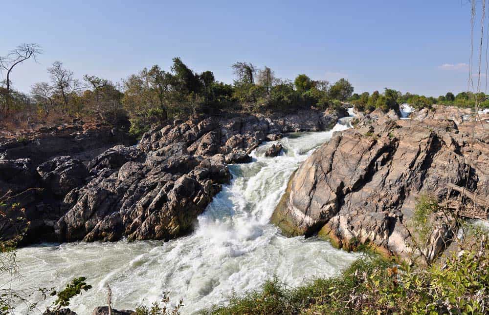 Fiume Khone Phapheng 4000 isola Laos Fiume Khone Phapheng 4000 isola Laos