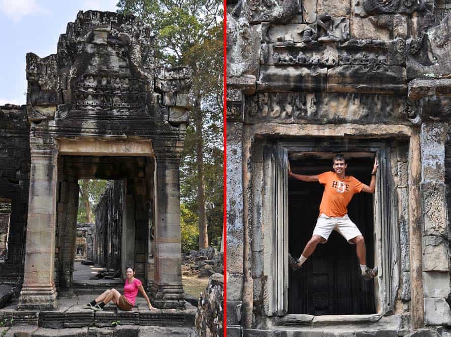 Templos en el circuito grande, Angkor Wat, Camboya Templos en el circuito grande, Angkor Wat, Camboya