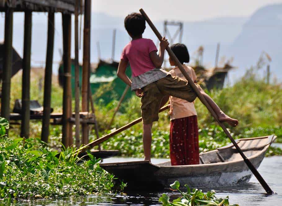 Inle Lake Rowing Inle Lake Rowing