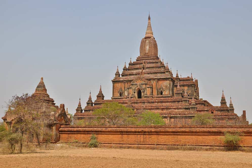 Templo Sulamani en Bagan