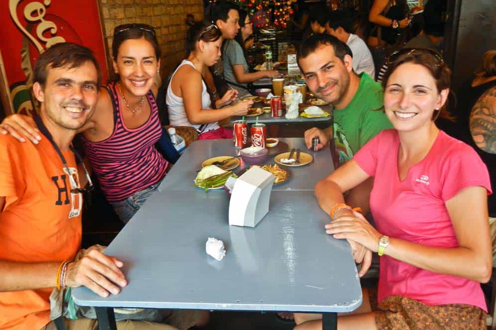 With Philip and Verónica