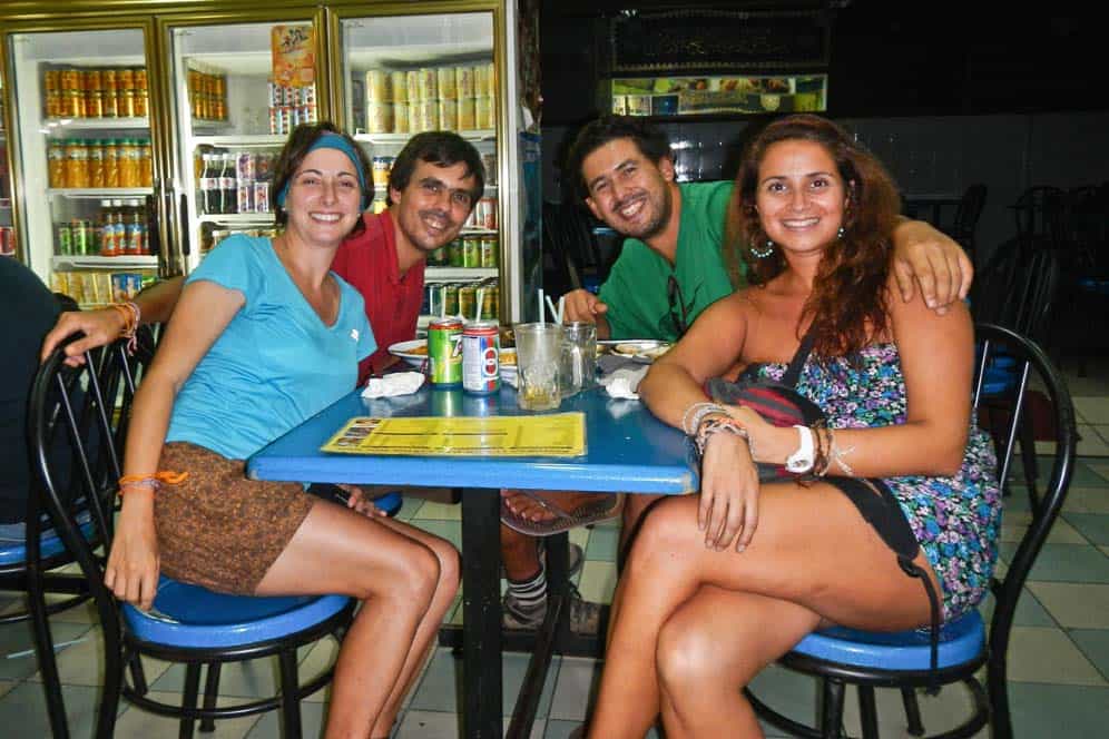 With Dennys and Angely