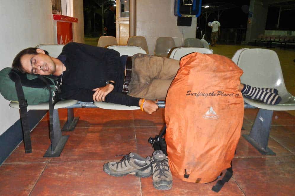 Sleeping at the Airport