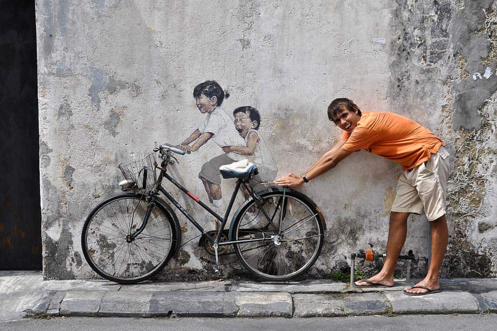 Arte di strada a Georgetoen isola di Penang | Viaggio Malesia Arte di strada a Georgetoen isola di Penang | Viaggio Malesia