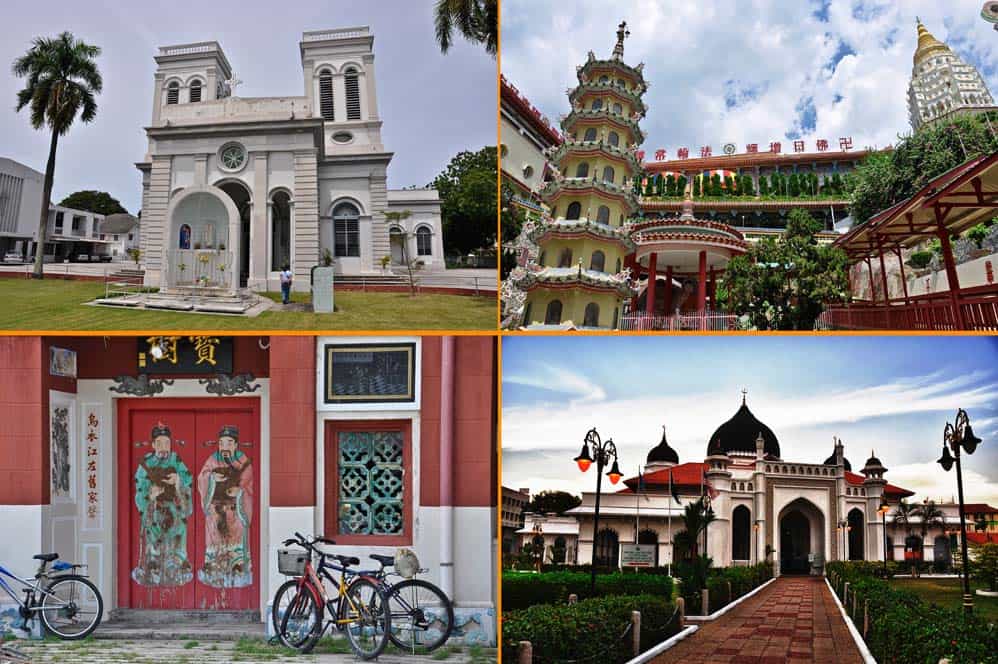 Lugares de culto en George Town, Penang, Malasia Lugares de culto en George Town, Penang, Malasia