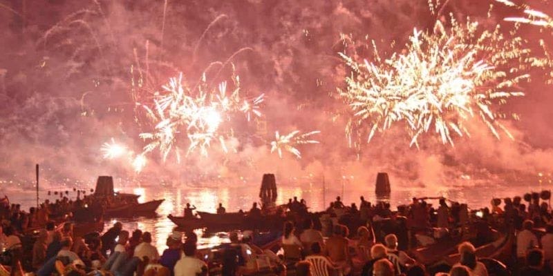 Fuegos artificiales del Redentore