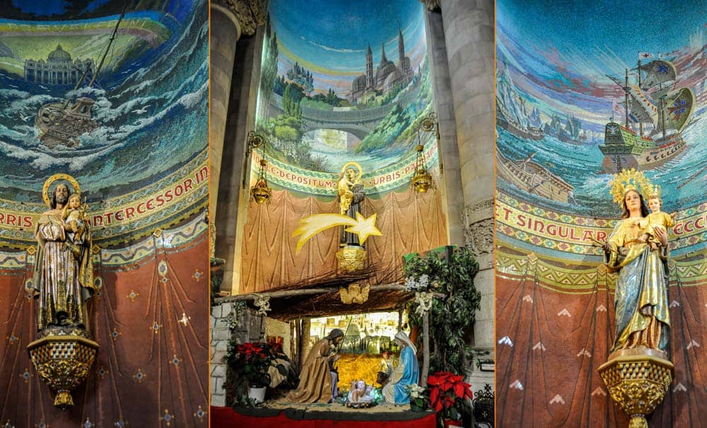 Interior del Templo del Sagrado Corazón de Jesús, Tibidabo, Barcelona, Cataluña Interior del Templo del Sagrado Corazón de Jesús, Tibidabo, Barcelona, Cataluña