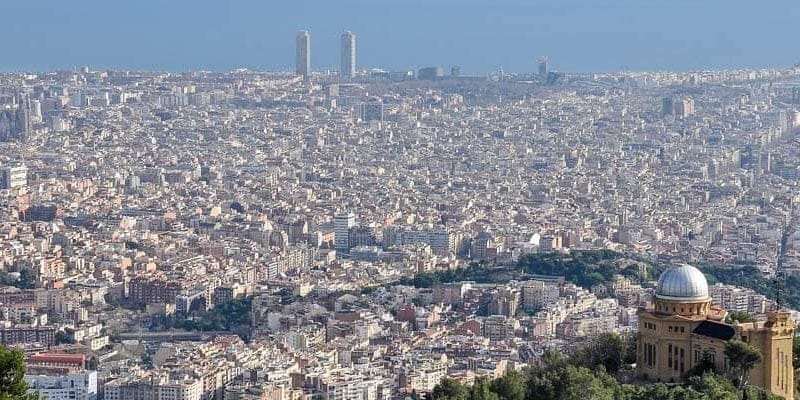 Tibidabo View Barcelona