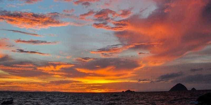 Perhentian Island Colorful Sunset