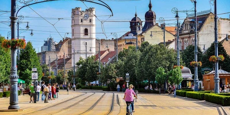Plaza Kossuth, Debrecen, Hungría