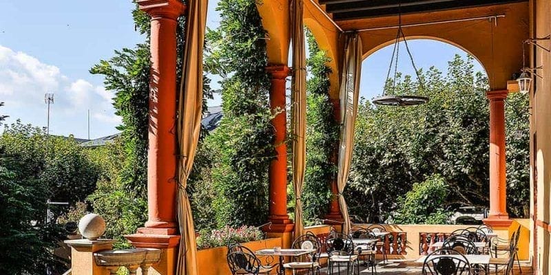 Terraza hotel Andria La Seu D'Urgell