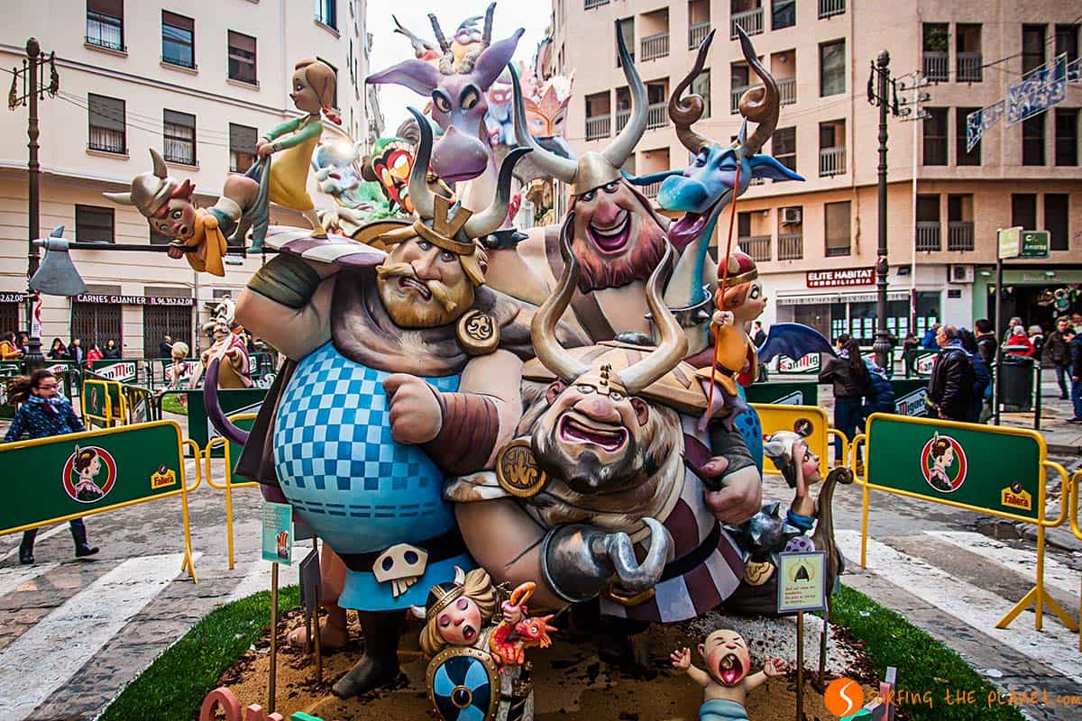 Falla pequeña de los niños | Visitar Valencia