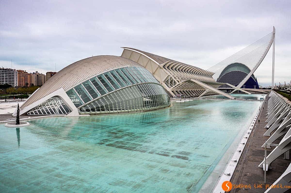 Ciudad de las Artes y Ciencias, Valencia, España Ciudad de las Artes y Ciencias, Valencia, España