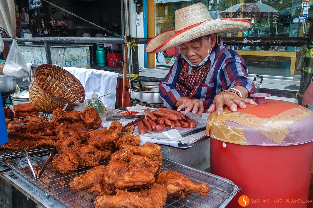 Street food in Chiang Mai, Thailand Street food in Chiang Mai, Thailand