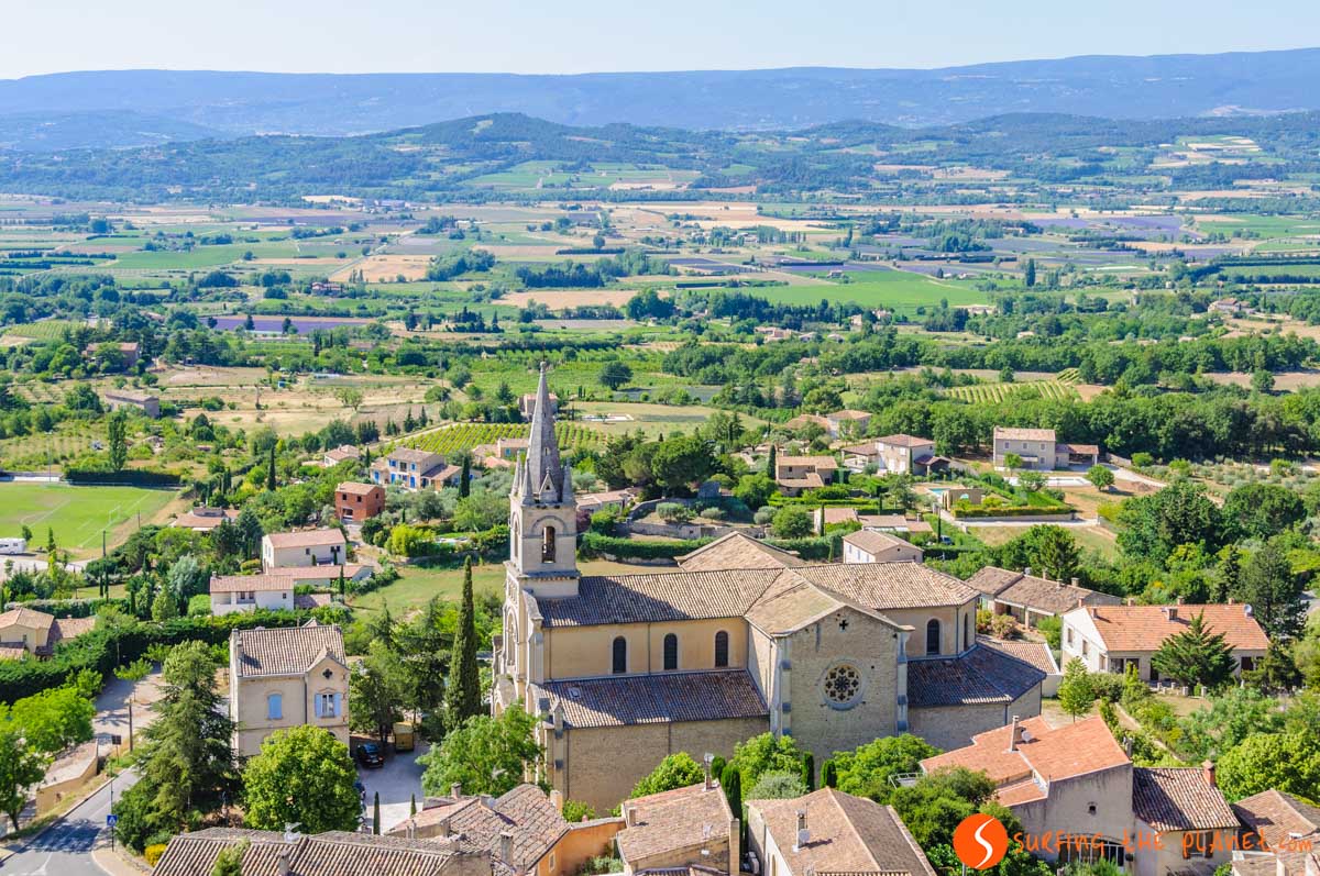 Vistas panorámicas, Bonnieux, La Provenza | Ruta de lavanda por la Provenza Vistas panorámicas, Bonnieux, La Provenza | Ruta de lavanda por la Provenza