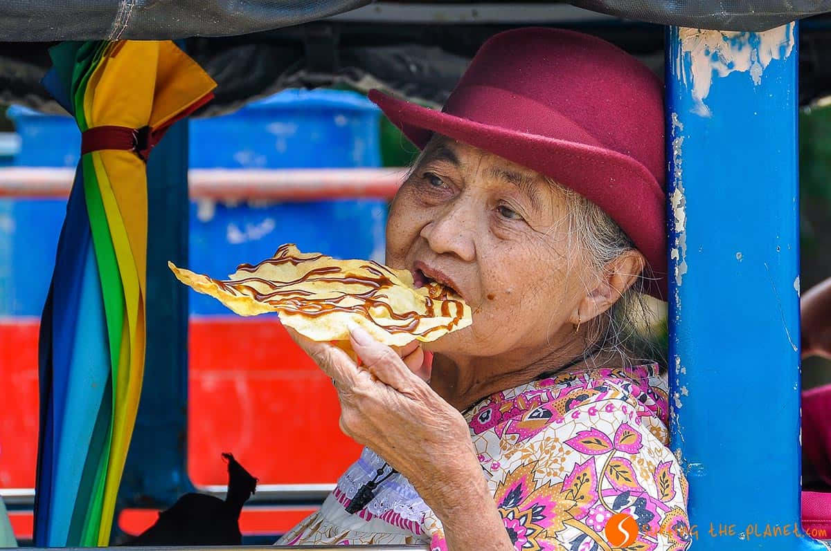 Señora local, Isla Camotes, Filipinas