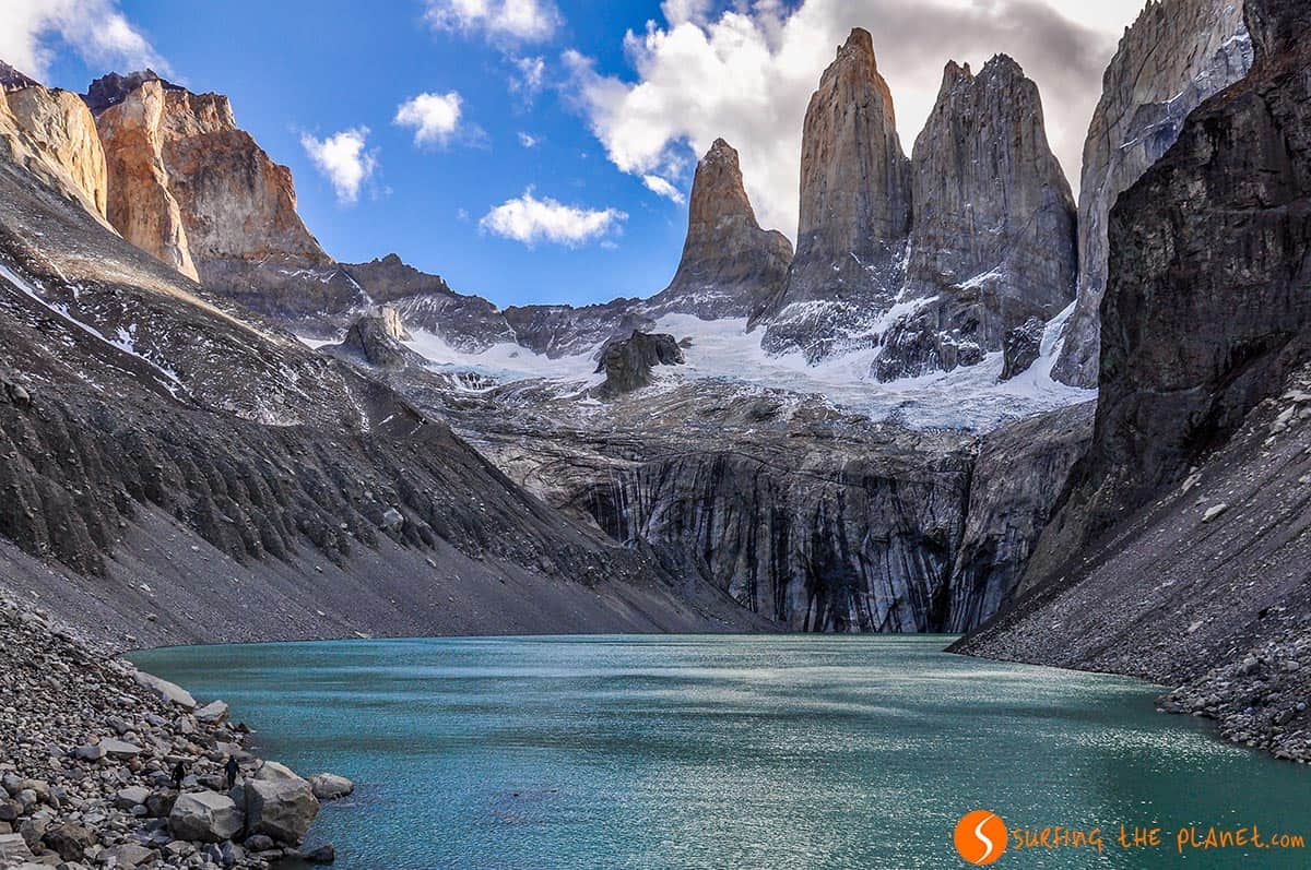 Los picos, Torres del Paine, Chile | Qué visitar en Chile en 15 días