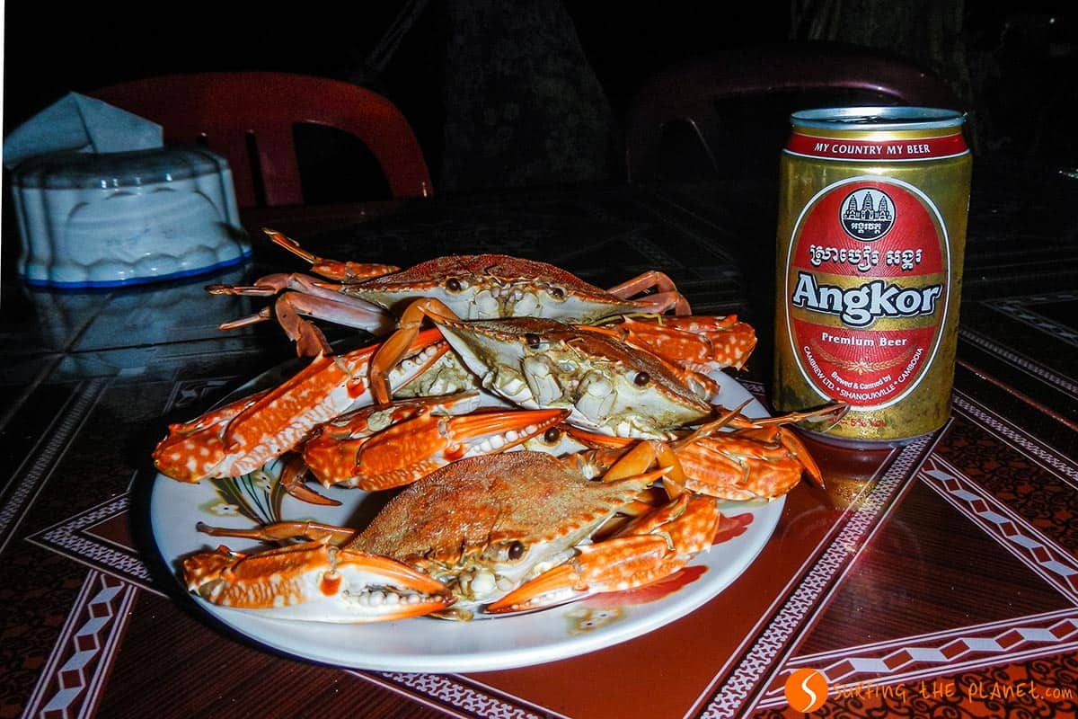 Plato cangrejo, Koh Tonsay, Camboya Plato cangrejo, Koh Tonsay, Camboya