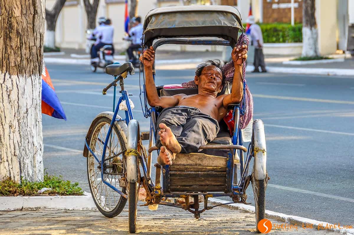 Vida dura, Phnom Penh, Camboya Vida dura, Phnom Penh, Camboya