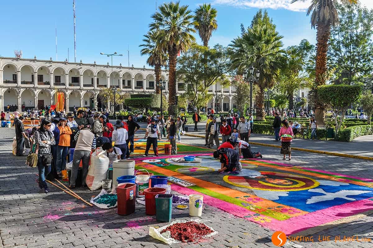 Plaza de Armas, Arequipa, Peru