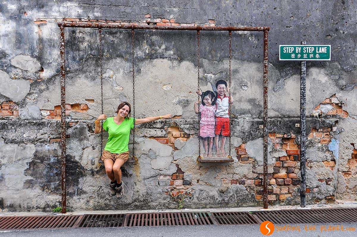 Arte callejero, George Town, Malasia | Que ver en Malasia en 3 semanas Arte callejero, George Town, Malasia | Que ver en Malasia en 3 semanas