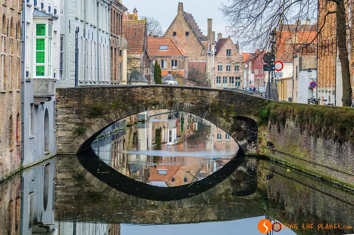 Canal tranquilo, Brujas, Belgica | Que hacer en Brujas en 1 día Canal tranquilo, Brujas, Belgica | Que hacer en Brujas en 1 día