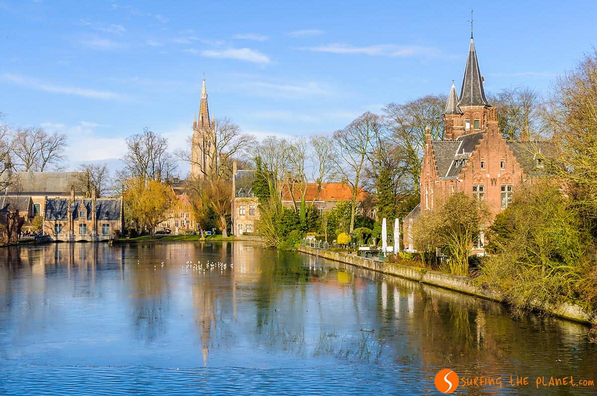 Minnewater, Brujas, Belgica | Que ver en Brujas en 2 días Minnewater, Brujas, Belgica | Que ver en Brujas en 2 días