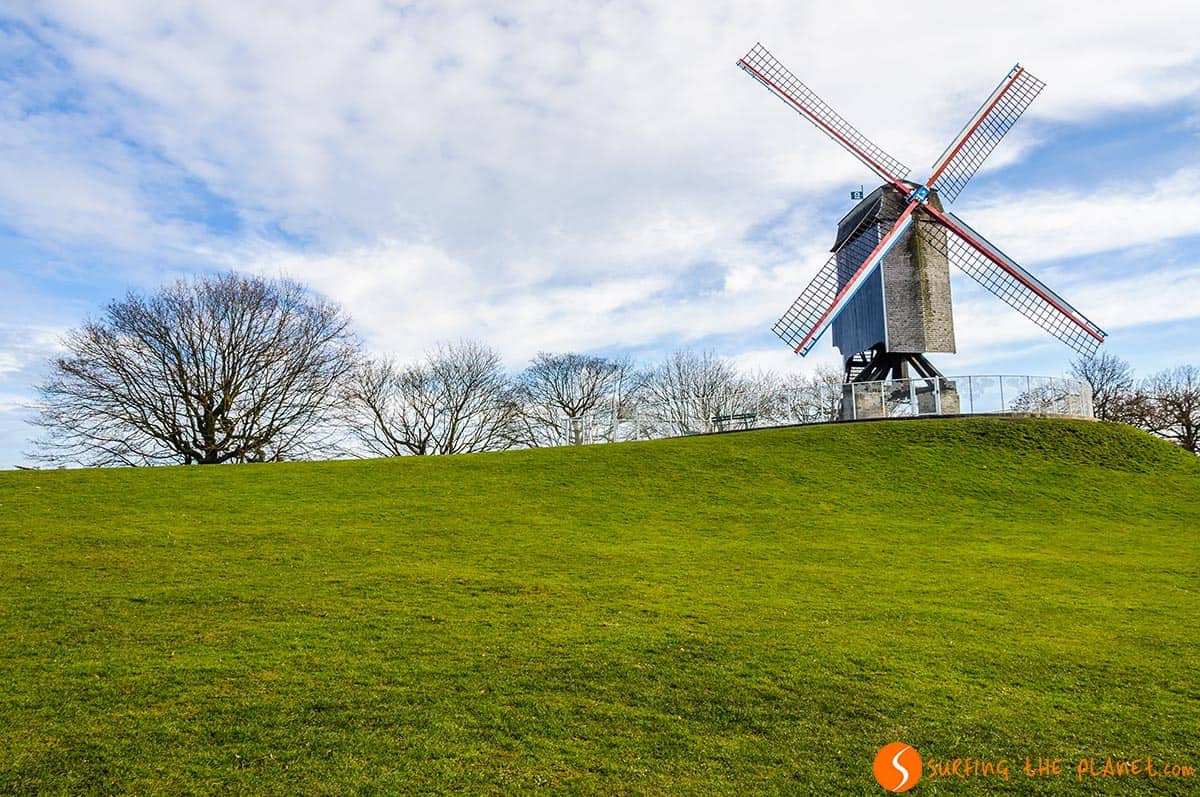 Molino, Brujas, Belgica | Que ver en Brujas en dos días Molino, Brujas, Belgica | Que ver en Brujas en dos días
