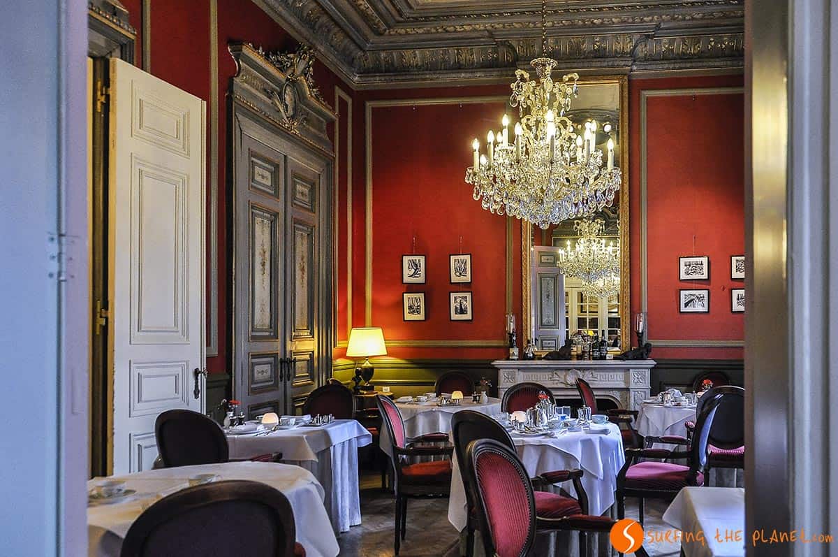 Restaurant Le Mystique, hotel Heritage, Bruges