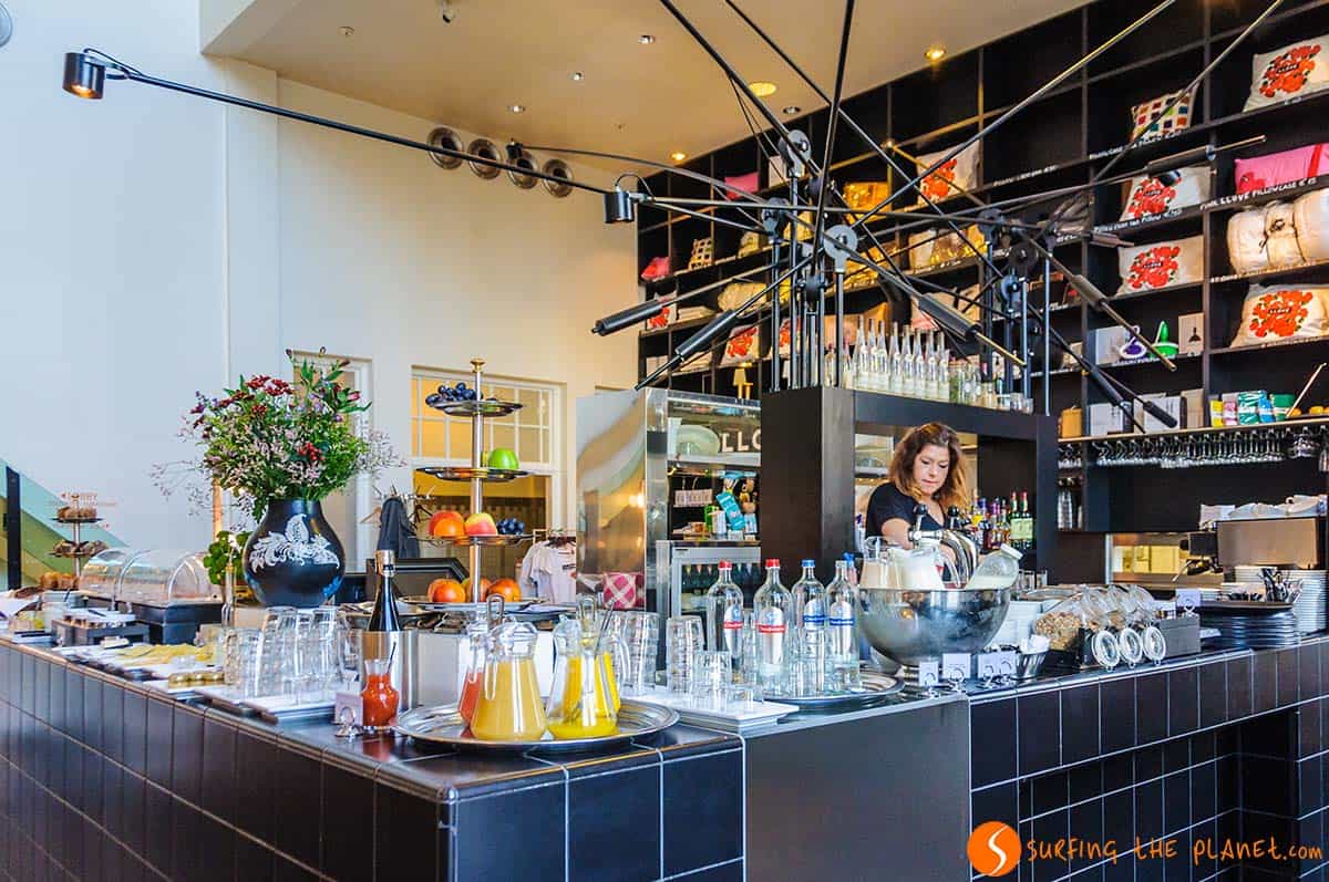 Desayuno, Lloyd Hotel, Amsterdam Desayuno, Lloyd Hotel, Amsterdam