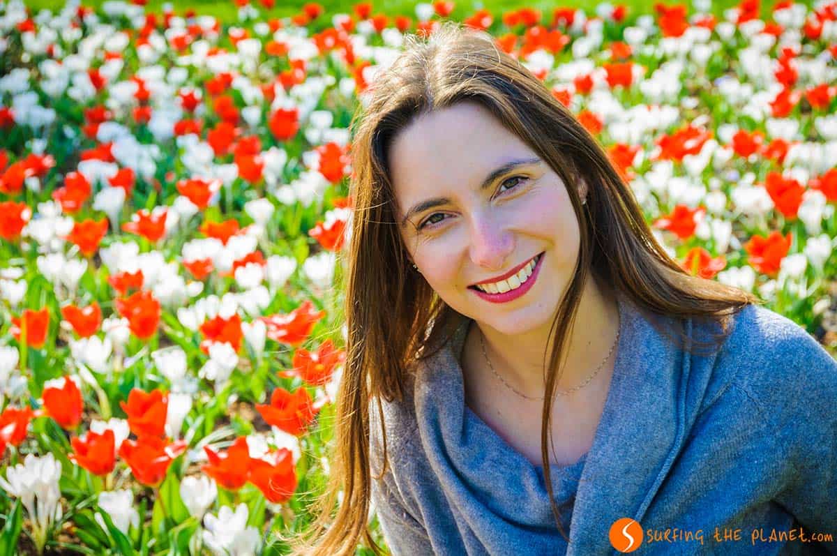 Tulipani rossi e bianchi, Keukenhof, Amsterdam | Cosa fare ad Amsterdam