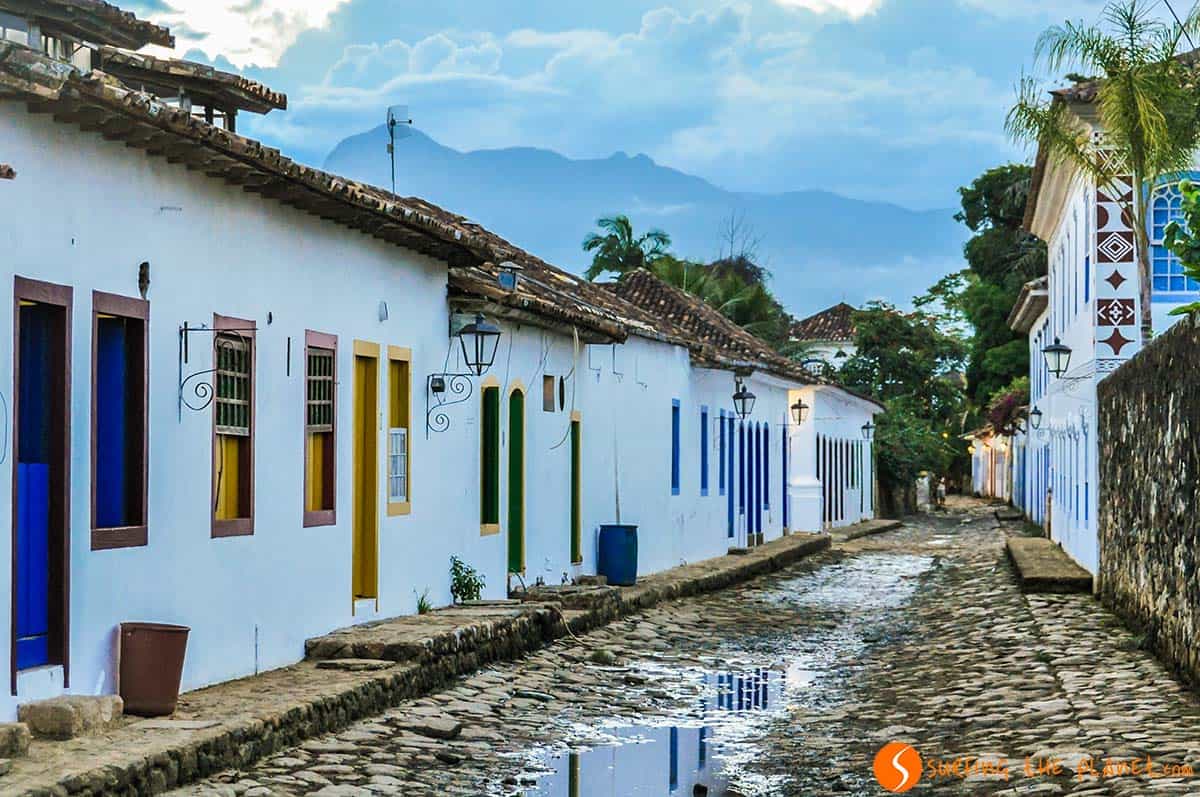Casco antiguo, Paraty, Brasil Casco antiguo, Paraty, Brasil
