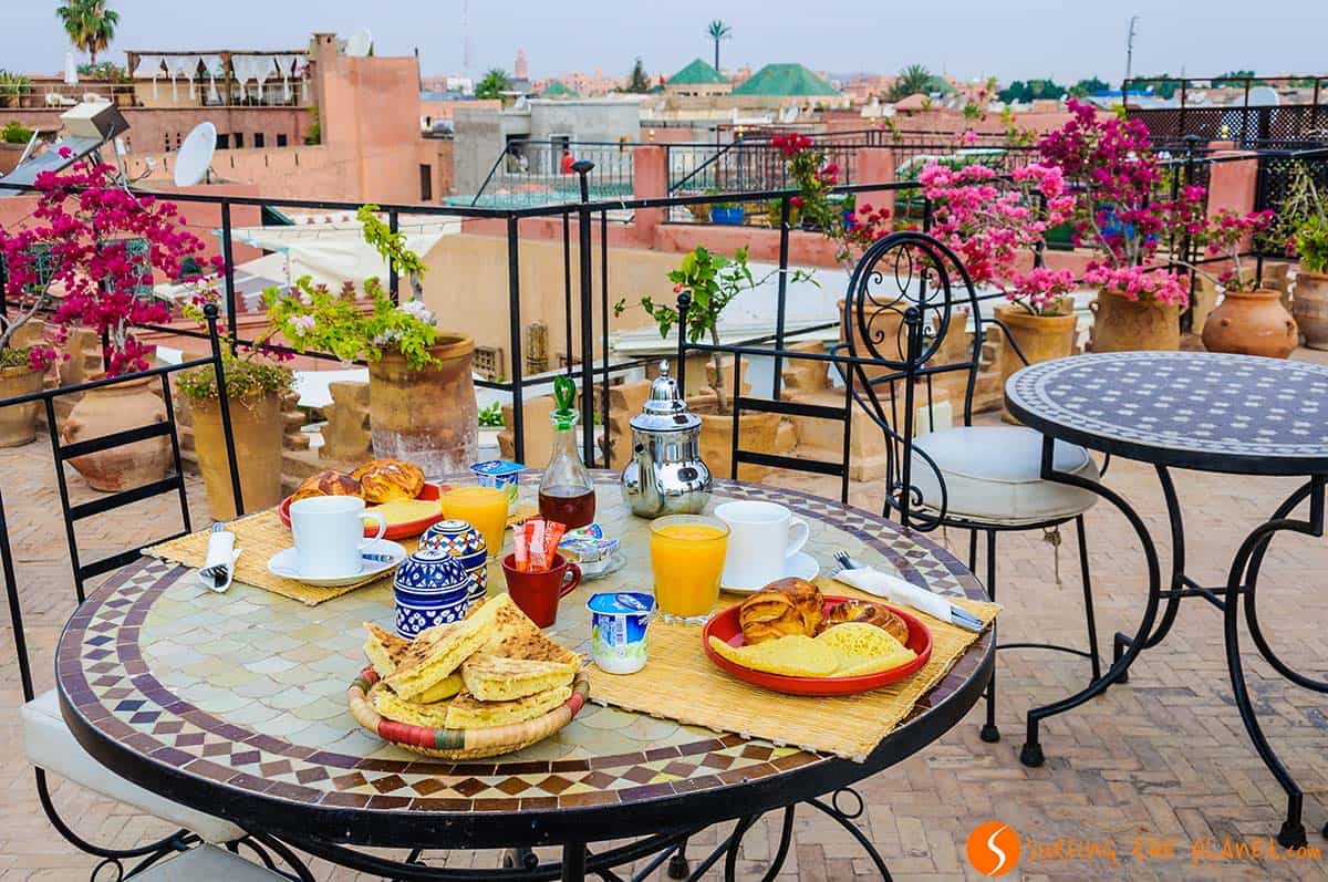 Desayuno, Riad Mur Akush, Marrakech | Que hacer en Marrakech Desayuno, Riad Mur Akush, Marrakech | Que hacer en Marrakech