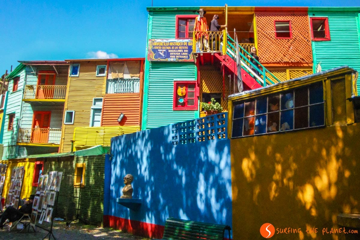 Casas de color, La Boca, Buenos Aires | Que hacer en Buenos Aires en 7 días