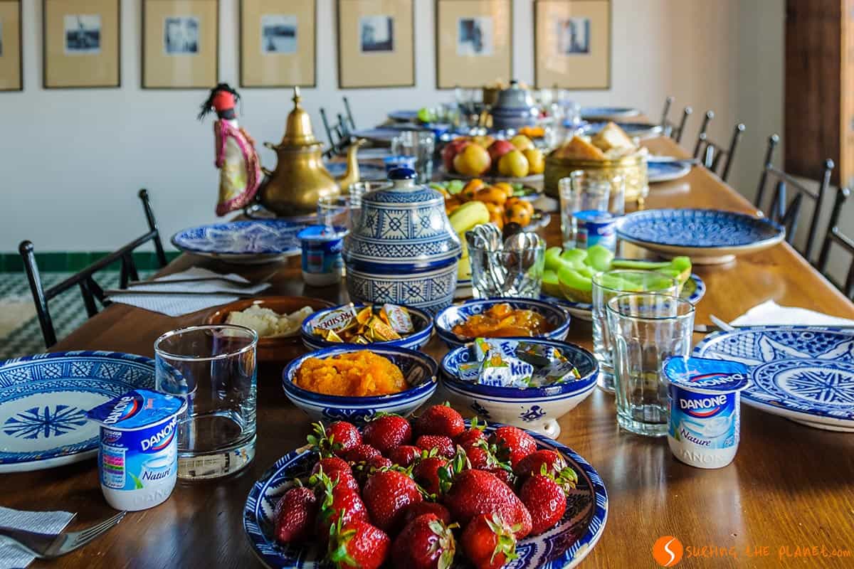 Colazione, Dar Seffarine, Fès Colazione, Dar Seffarine, Fès