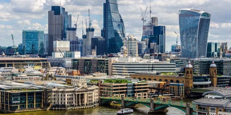 Rascacielos, Barrio de City, Londres