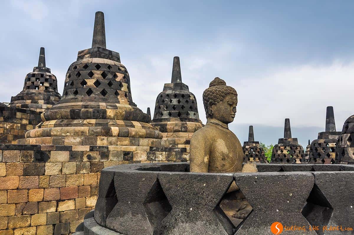 Templo budista, Borobudur, Indonesia | Que visitar en Indonesia