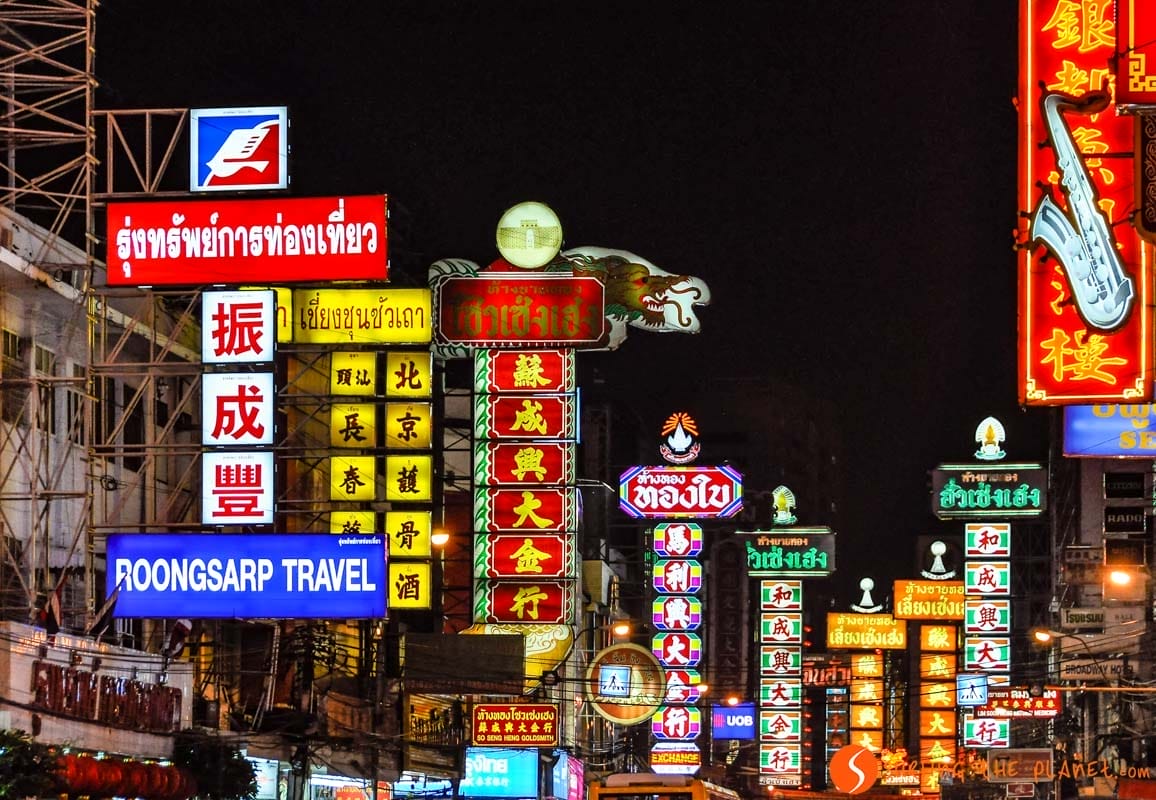 Luces, Chinatown, Bangkok | Que ver y hacer en Bangkok en 3 días Luces, Chinatown, Bangkok | Que ver y hacer en Bangkok en 3 días