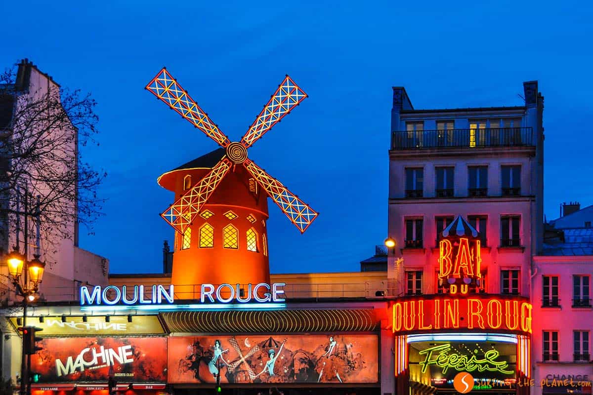Que ver en París en 4 días | Moulin Rouge, Montmartre, París Que ver en París en 4 días | Moulin Rouge, Montmartre, París
