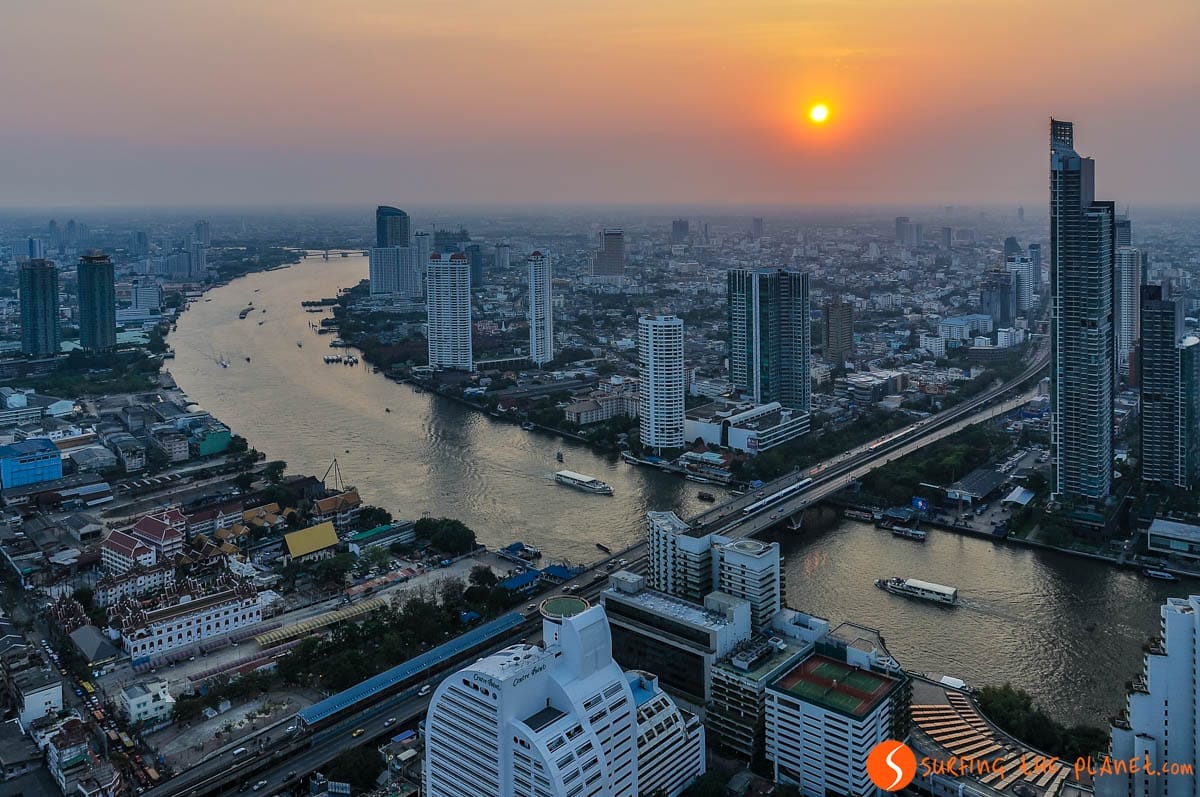 Atardecer, Skywalk, Bangkok | Que hacer en Bangkok en 3 días Atardecer, Skywalk, Bangkok | Que hacer en Bangkok en 3 días