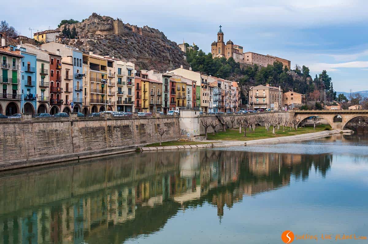 Vista de balaguer desde el rio, Catalunya | 40 pueblos bonitos de Cataluña