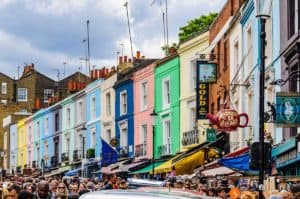 Que ver en Londres en 3 días | Casas, Portobello Road, Londres