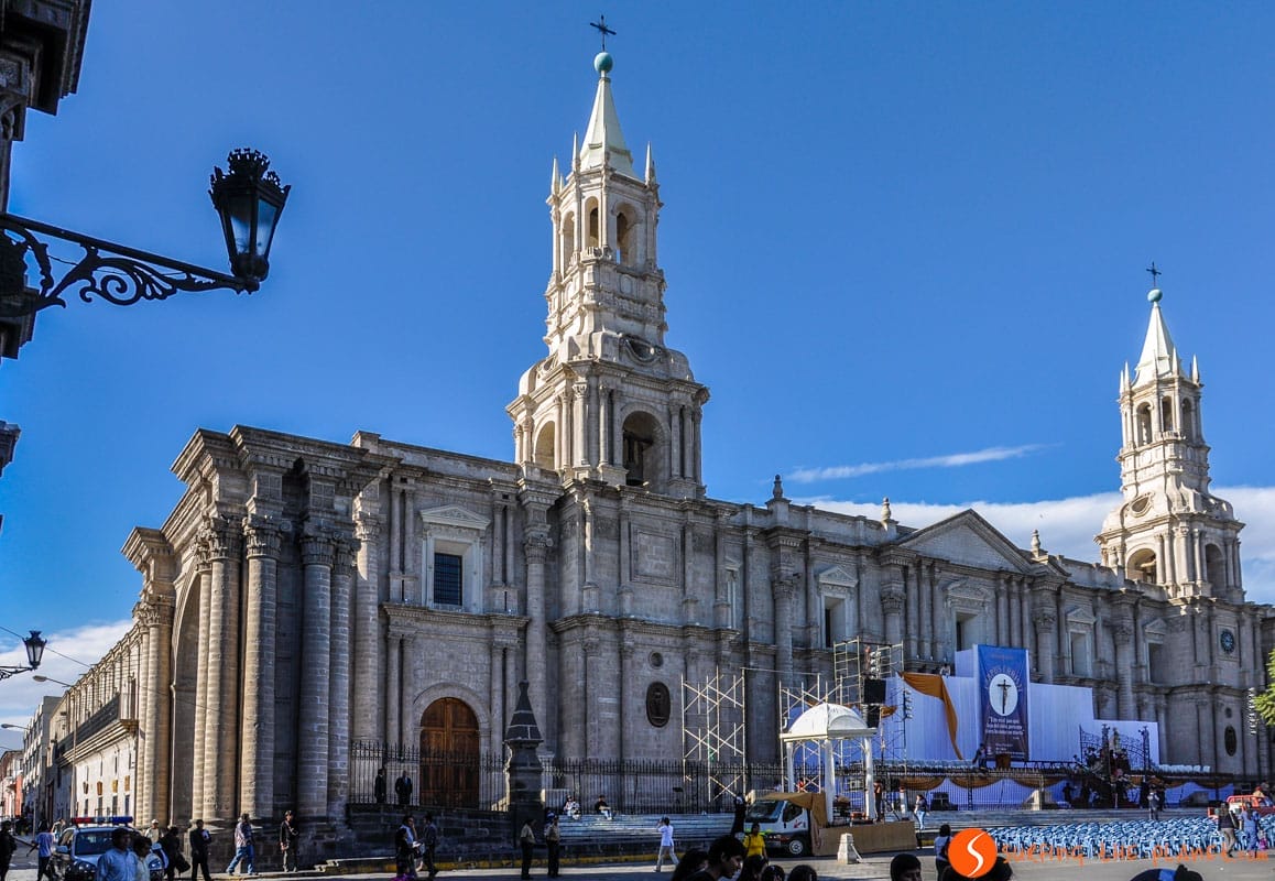 Catedral, Plaza de Armas, Arequipa | Que hacer en Arequipa en 1 día Catedral, Plaza de Armas, Arequipa | Que hacer en Arequipa en 1 día