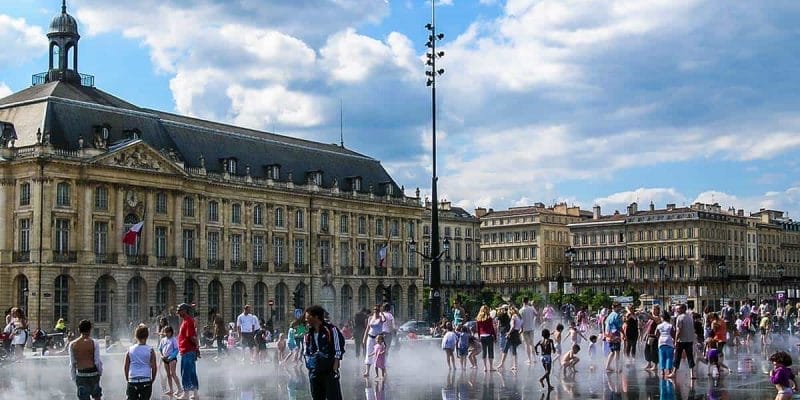 Que ver en Burdeos | Espejo de agua, Burdeos, Francia