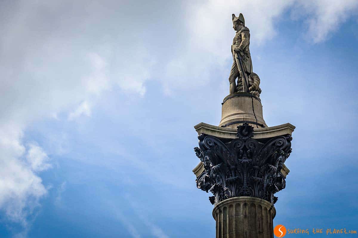 Qué hacer en Londres en 4 días | Estatua de Almirante Nelson, Plaza Trafalgar Qué hacer en Londres en 4 días | Estatua de Almirante Nelson, Plaza Trafalgar