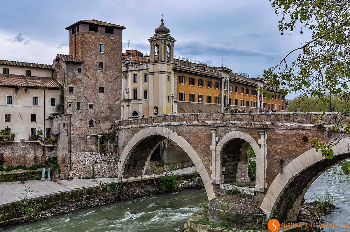 Isola Tiberina, Roma, Italia | Cosa vedere a Roma in 3 giorni