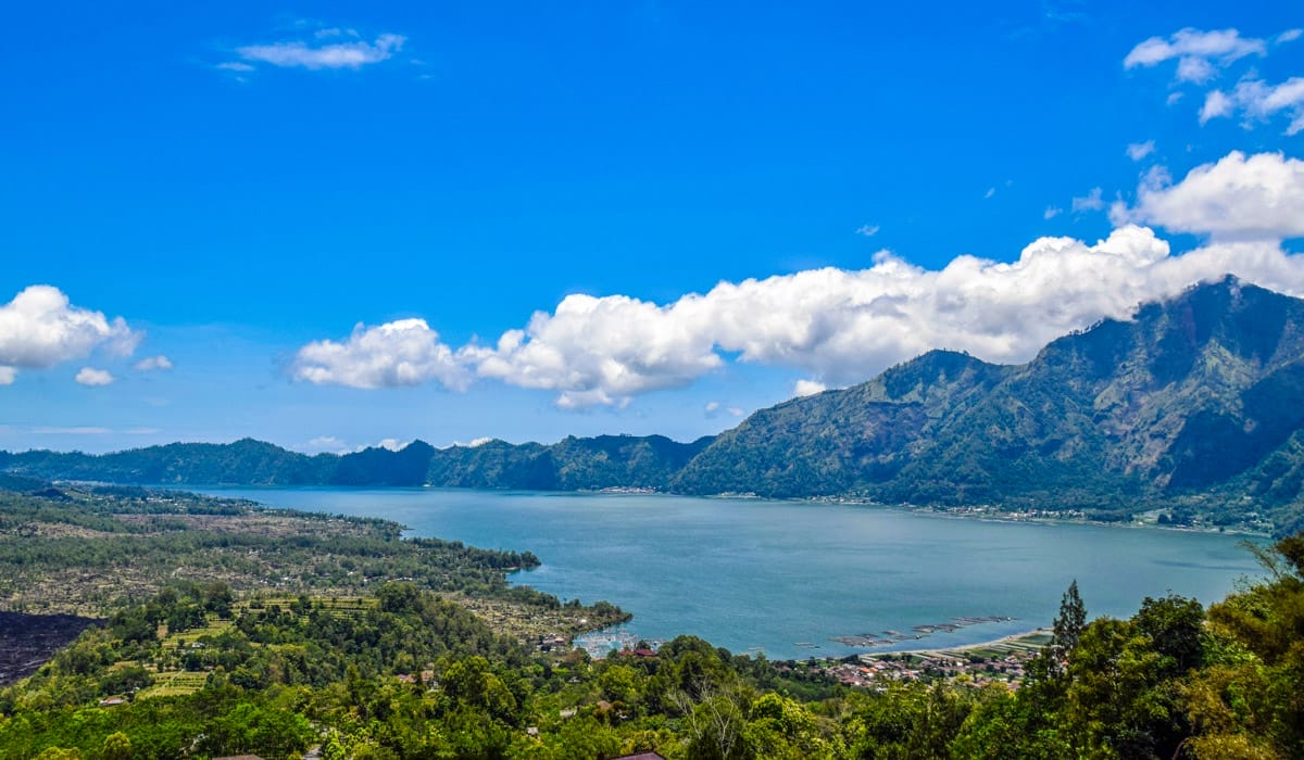 Vista del Lago, Monte Batur, Bali | Cosa fare a Bali in una settimana
