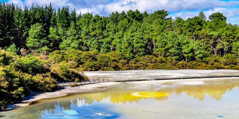 La Paleta Artista, Wai-O-Tapu, Rotorua, Nueva Zelanda